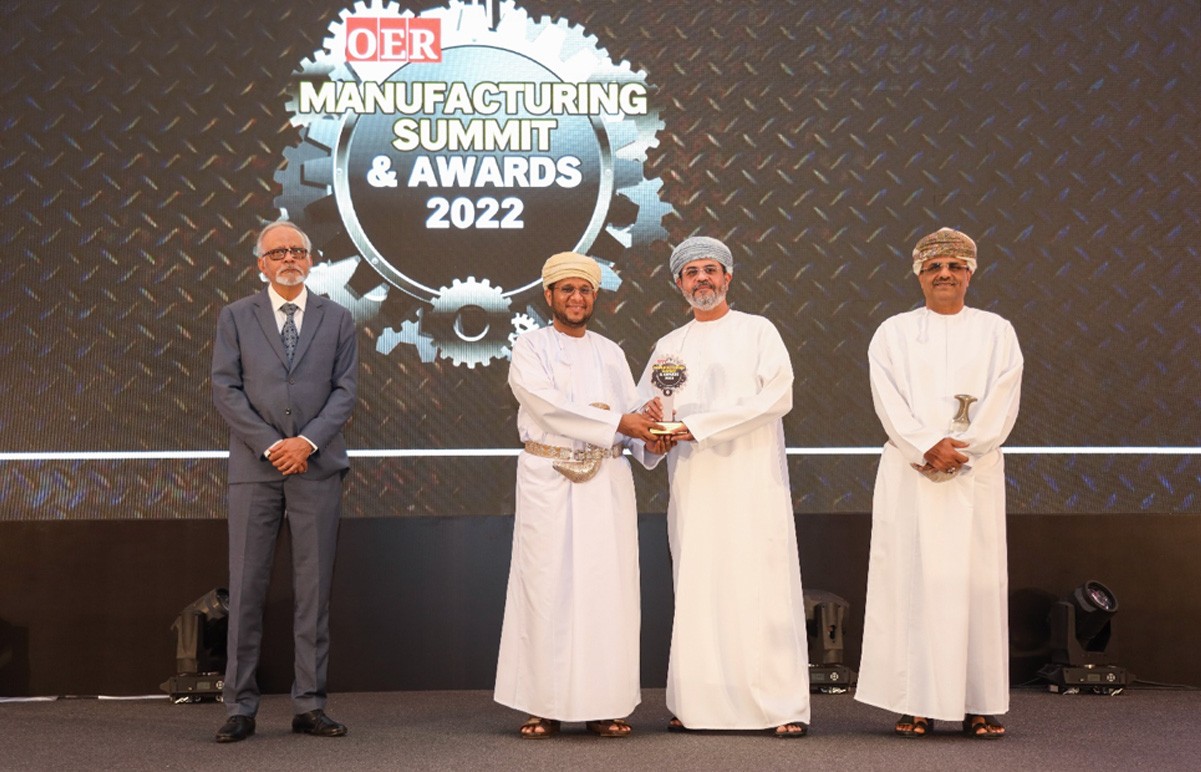 Raysut Cement Company Scoops OER Manufacturing Excellence for being A Strategic Growth Partner in the developing world award in OER Manufacturing Summit and Awards 2022